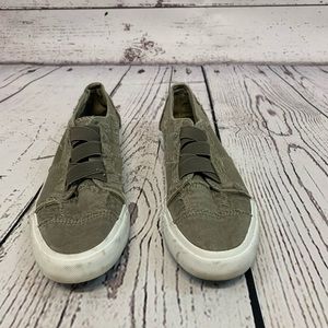 Blowfish Marley Slip On Sneaker Green 8.5